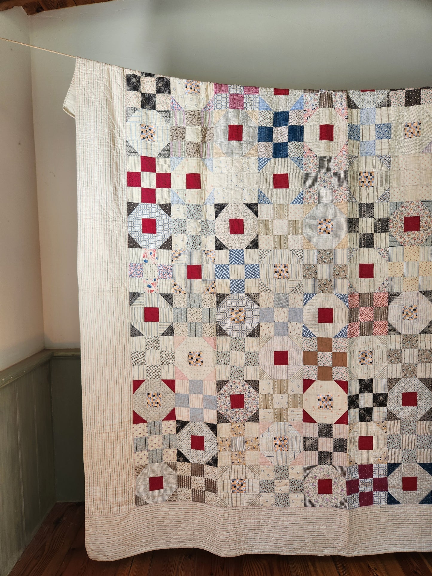 Antique Patchwork Quilt ca 1900
