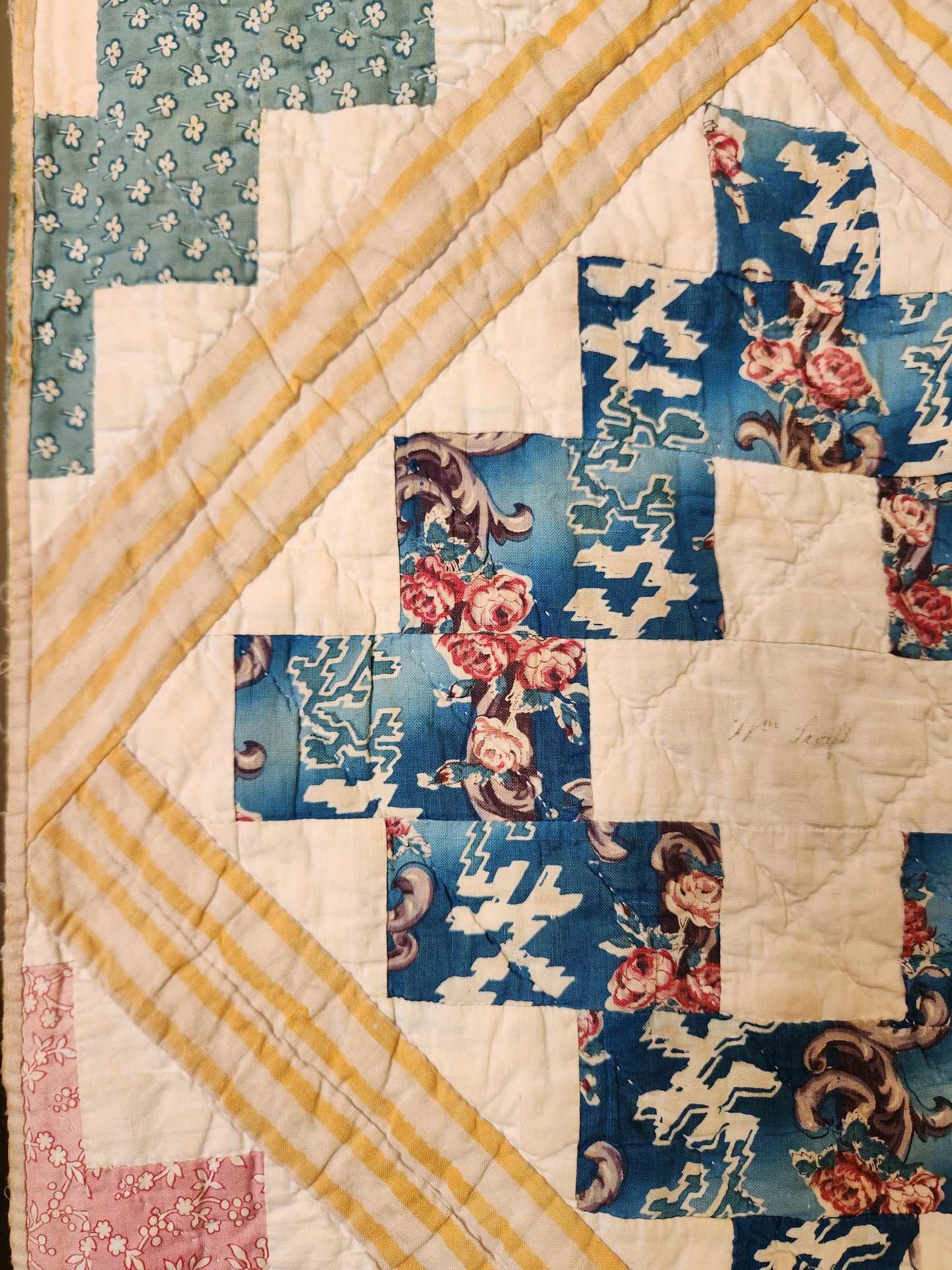 Antique Album Quilt c1855