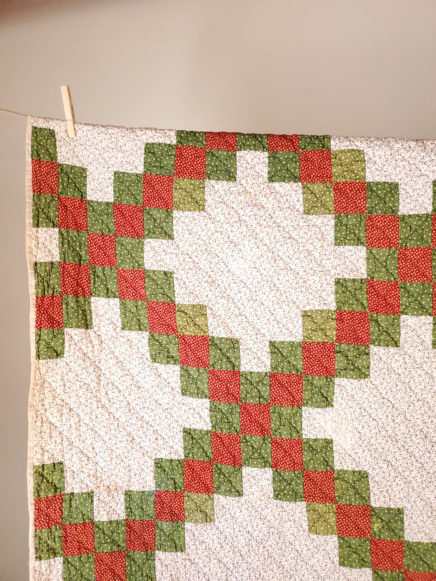 Antique Irish Chain Quilt