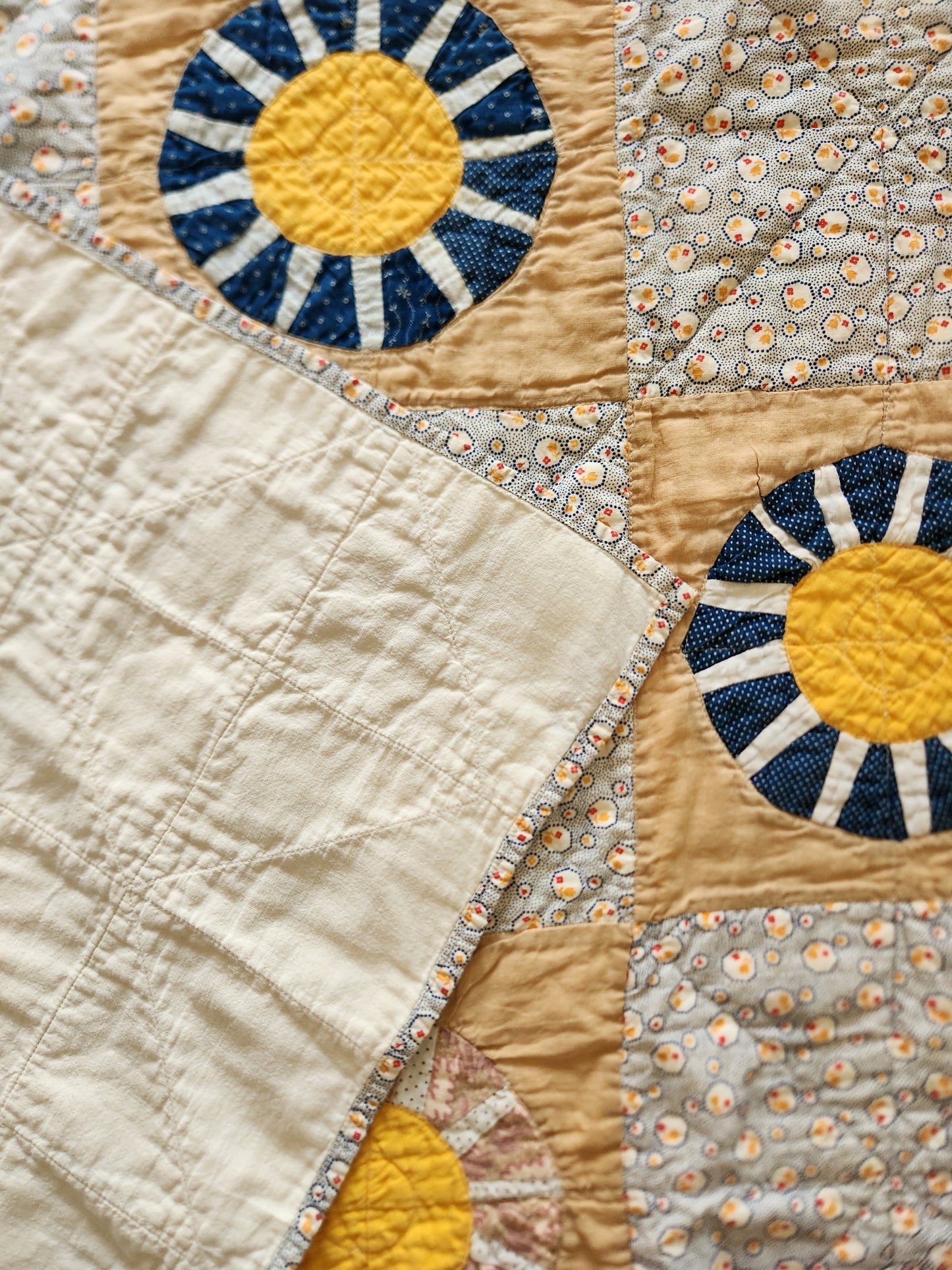 Vintage Wagon Wheel Quilt