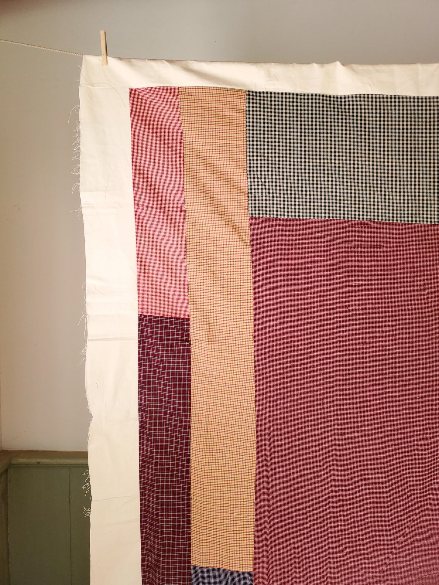 Plaids Quilt Top