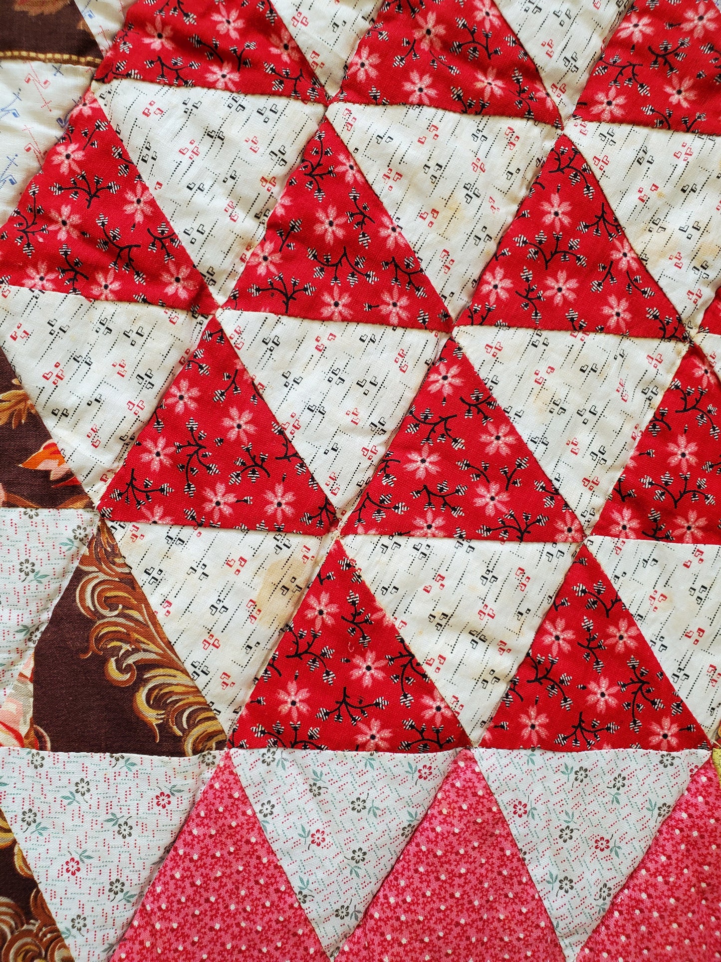 Vintage Triangle Quilt
