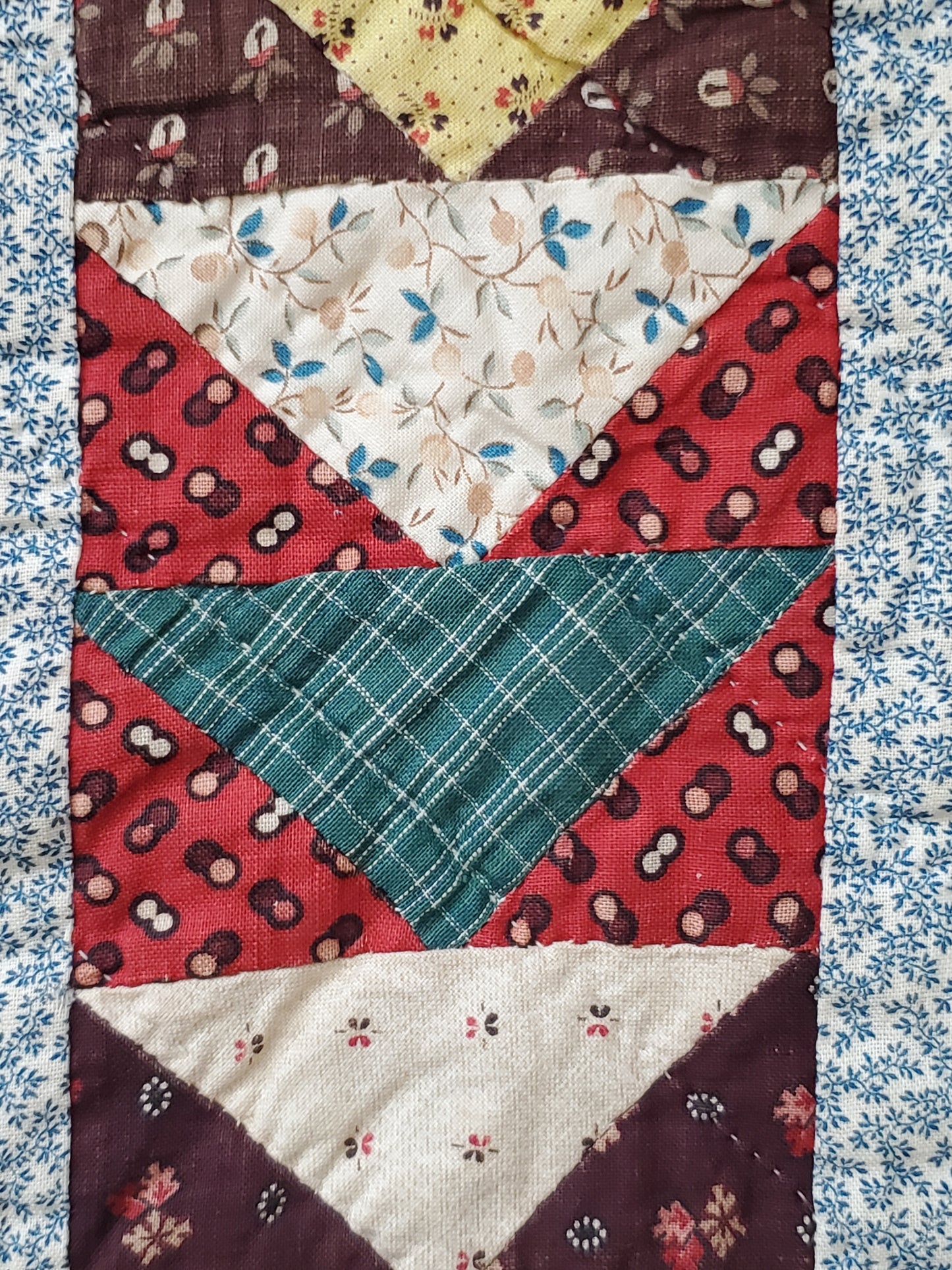 Flying Geese Antique Quilt ca 1880