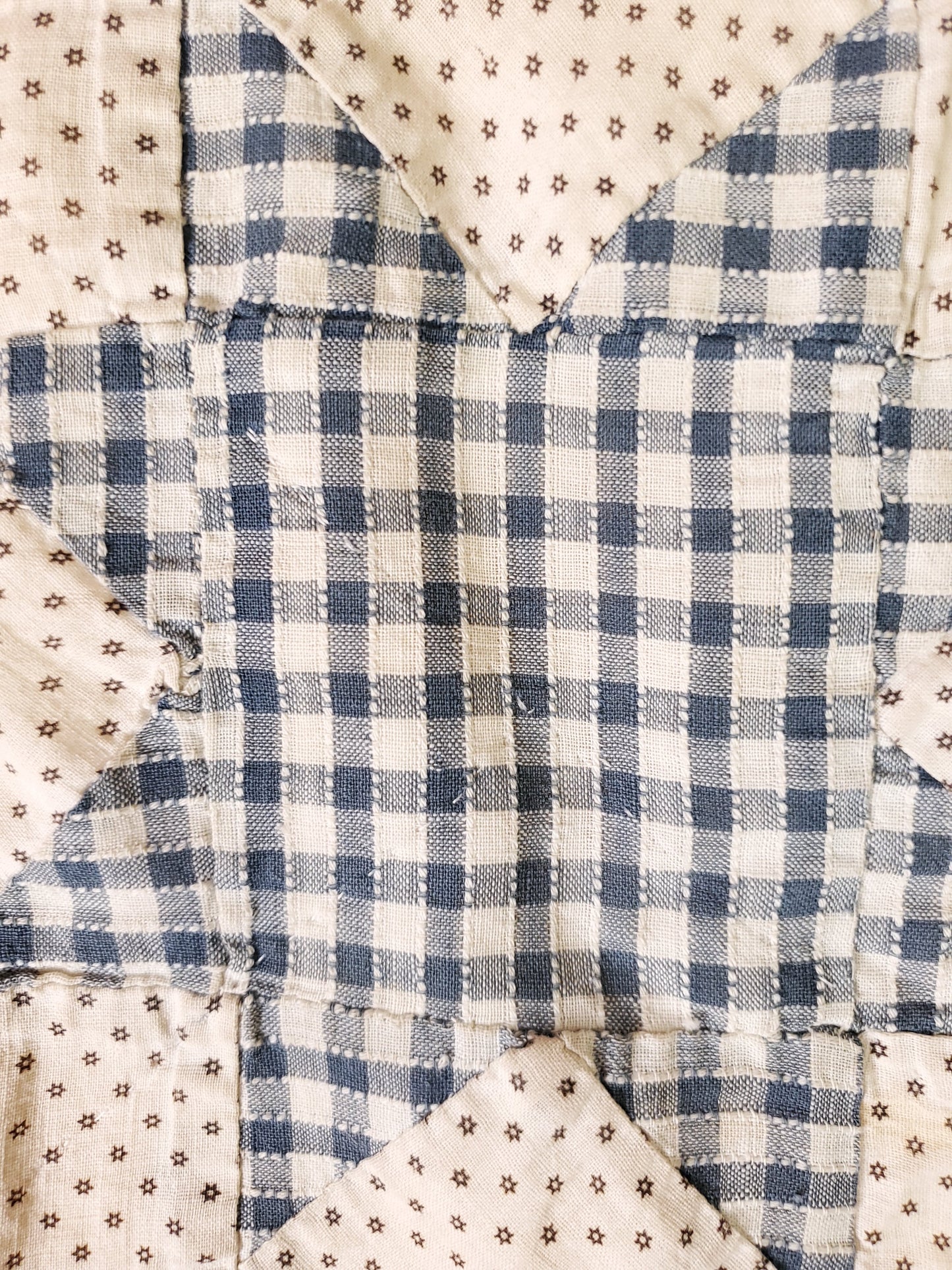 Antique Patchwork Star Quilt
