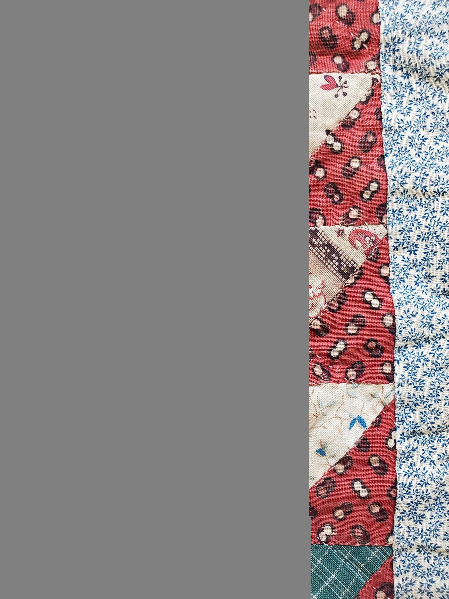Flying Geese Antique Quilt ca 1880