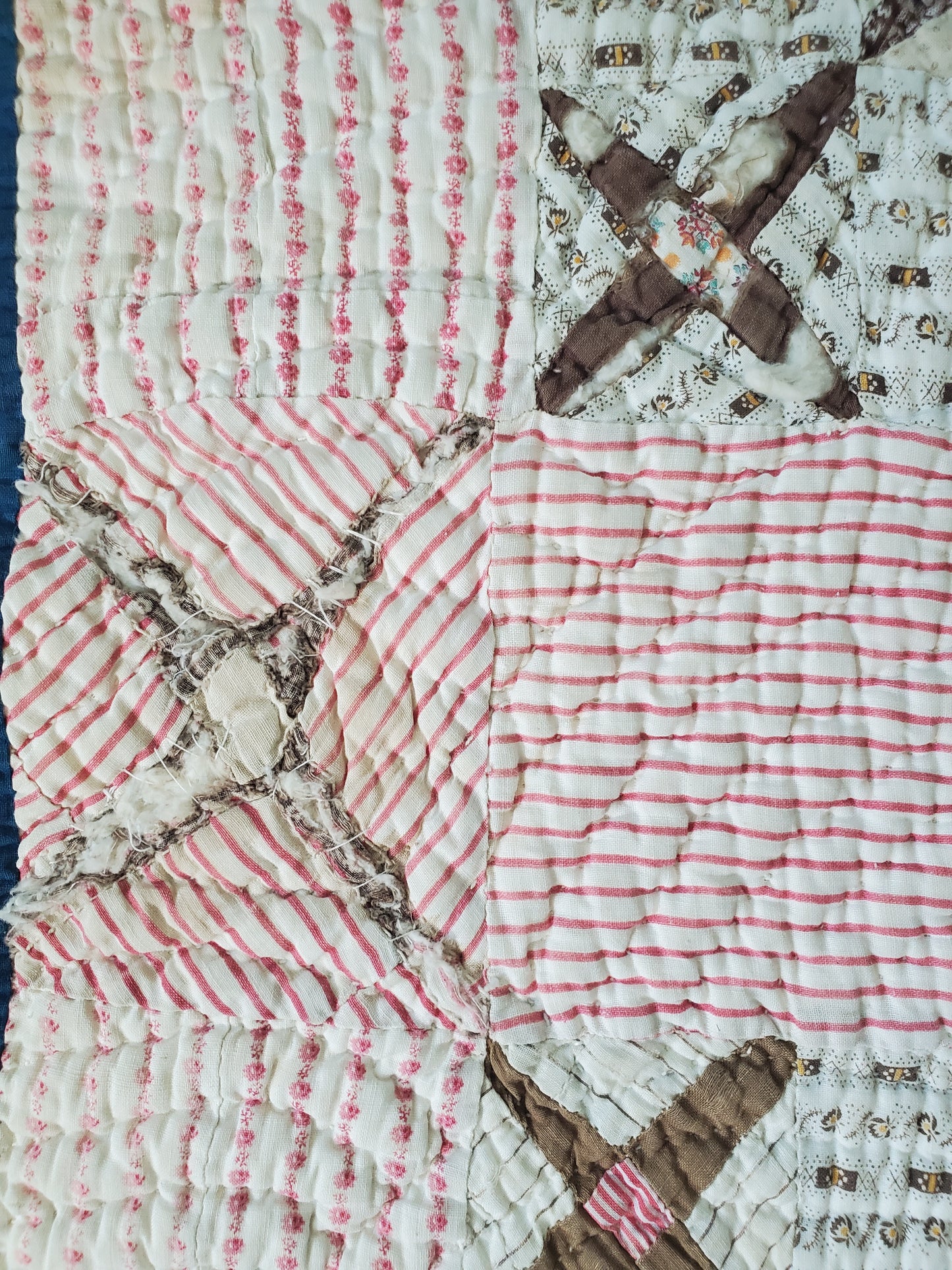 Antique Crosses Quilt ca 1900