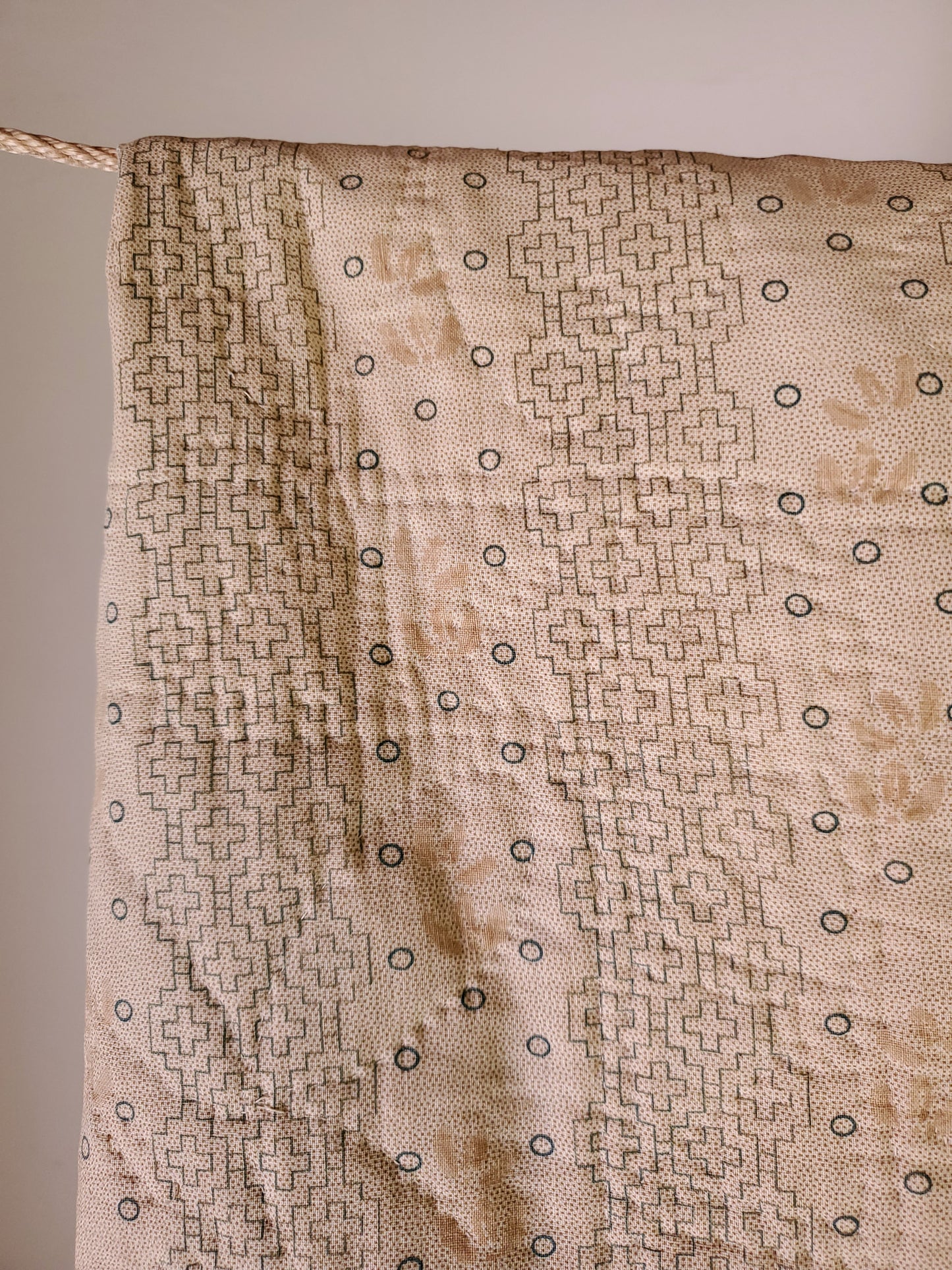 Antique Sawtooth Quilt, 1851
