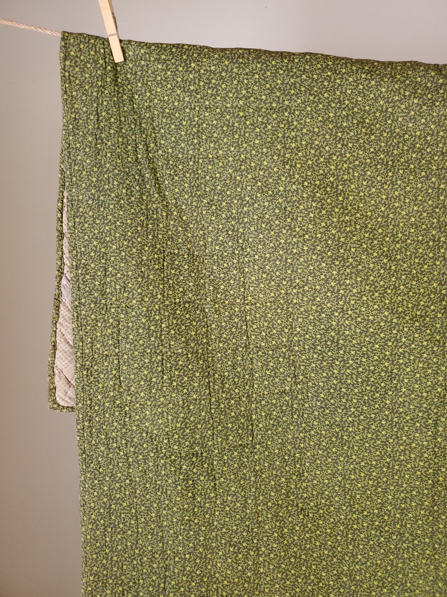 Antique 9 Patch Quilt, 1890