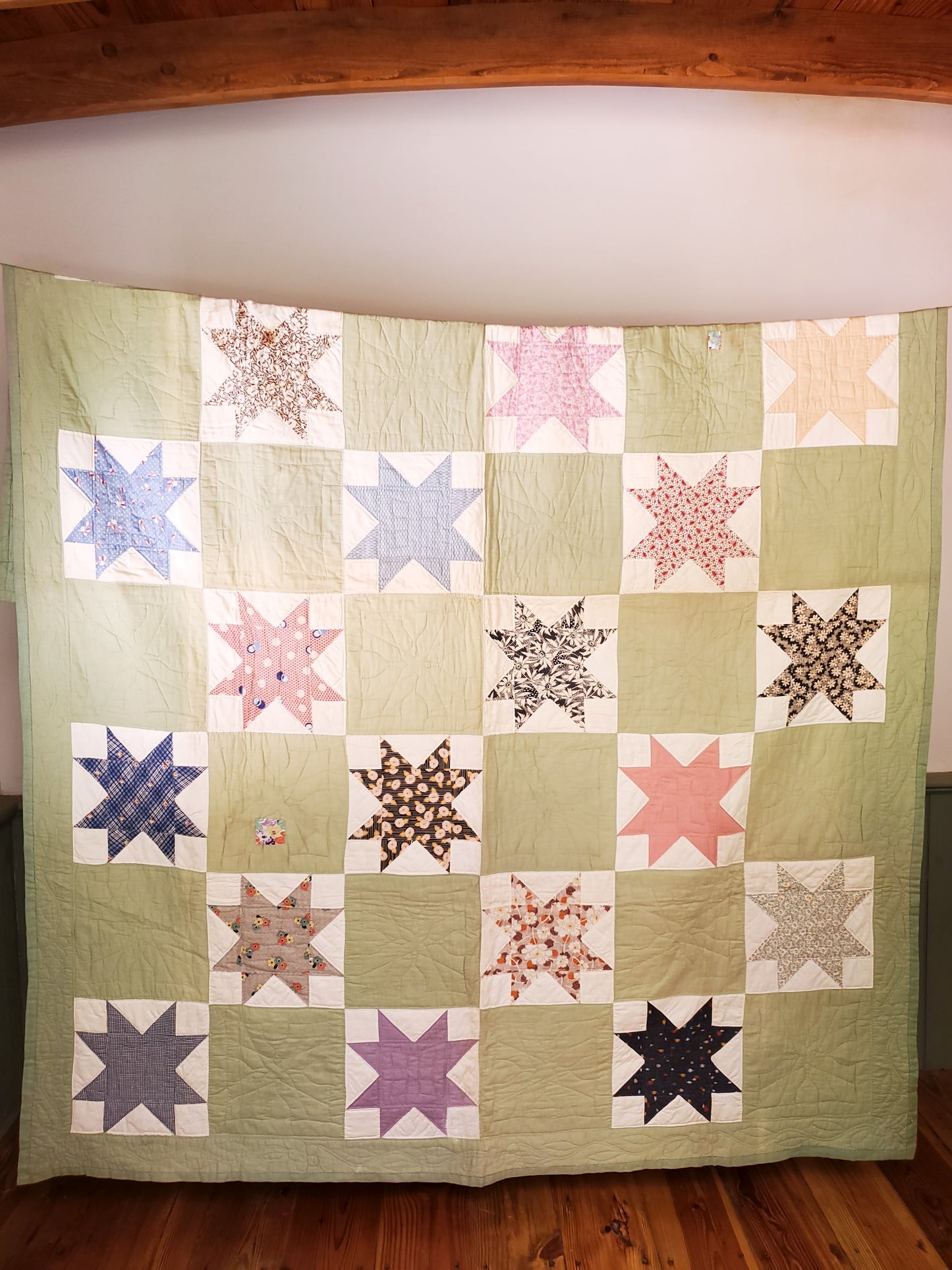 Evening Star Quilt c1930