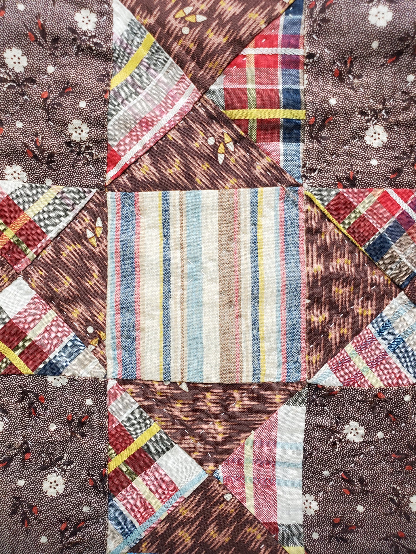 Antique Block Star Quilt