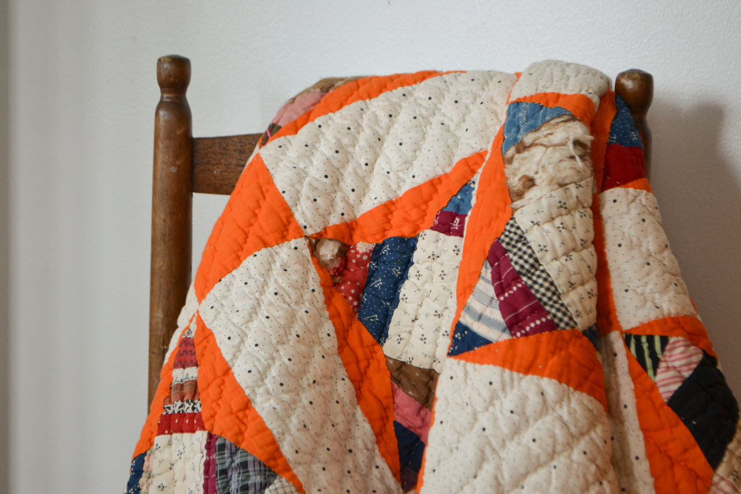 Rocky Road to Kansas Antique Quilt