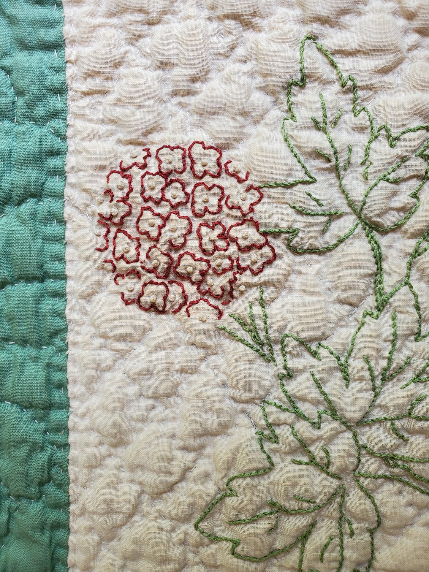 Ruby McKim Flower Garden Quilt, c1930
