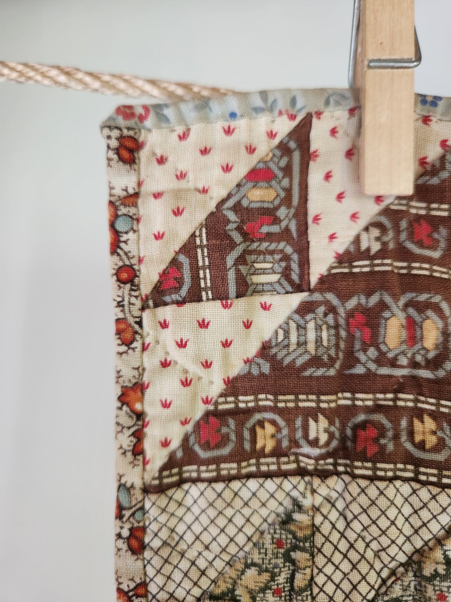 Antique Crib Quilt c1880