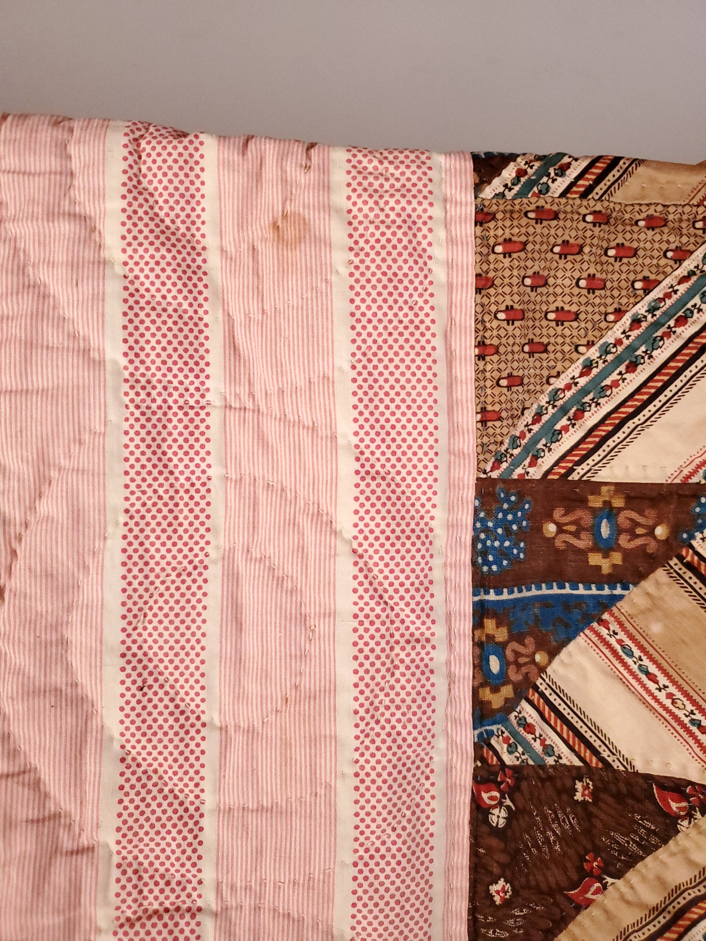 19th Century Flying Geese Quilt