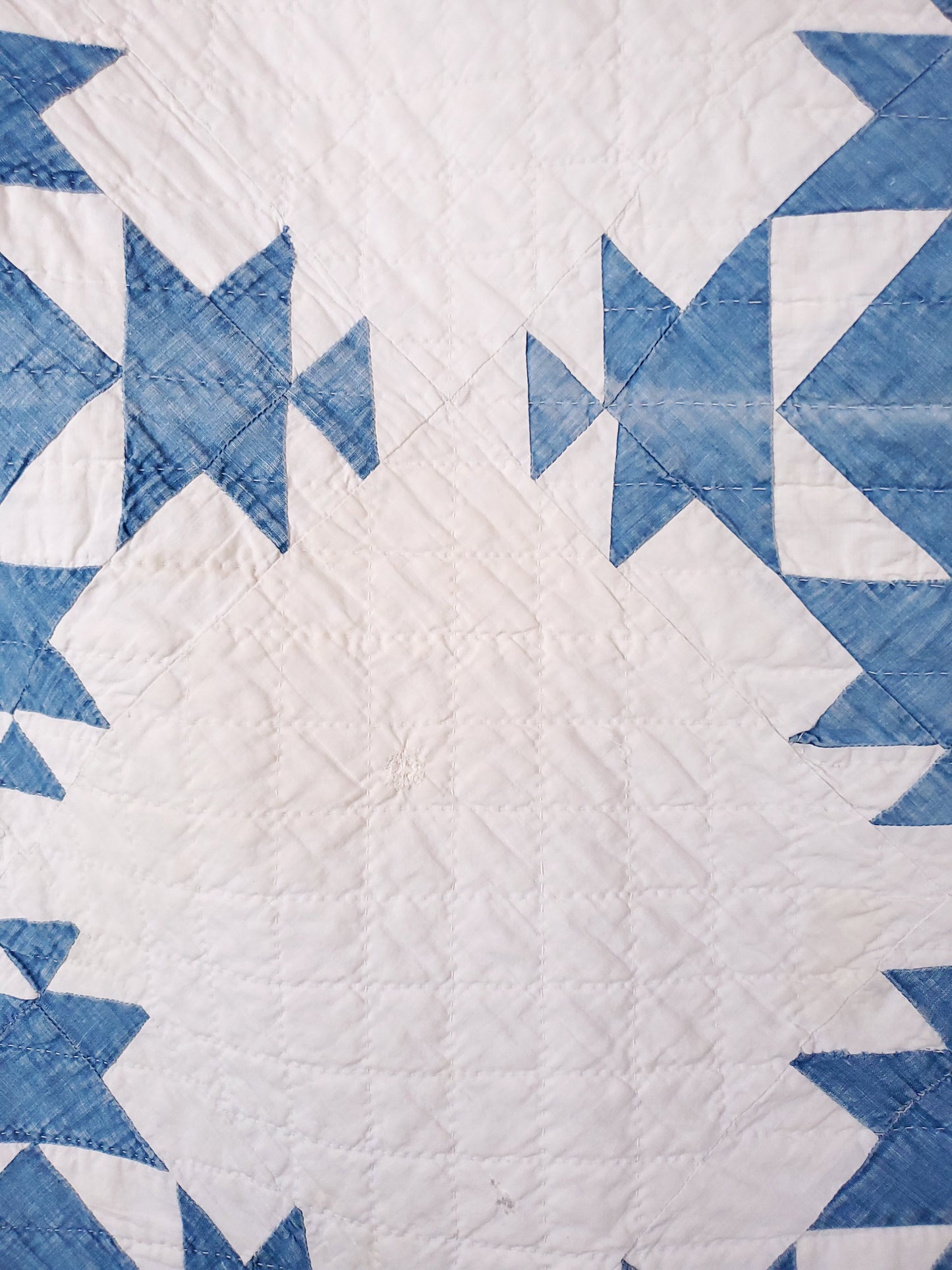 Blue & White Antique Quilt