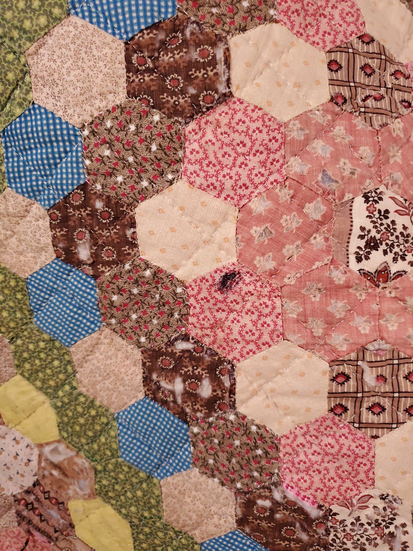 Hexagon Flower Quilt