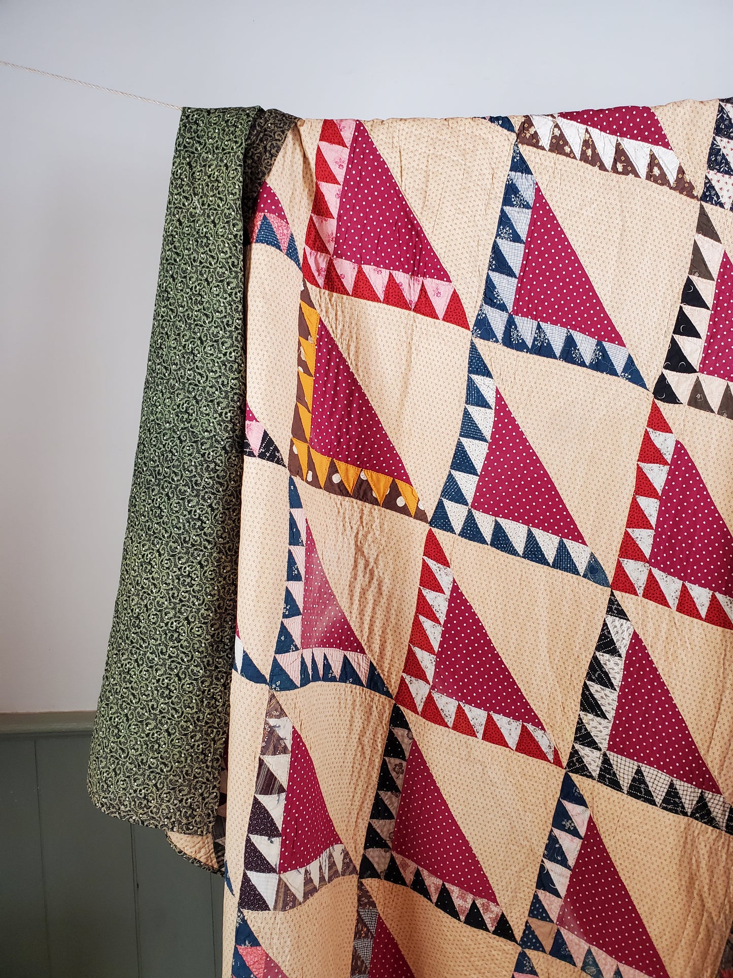 Calico Antique Quilt