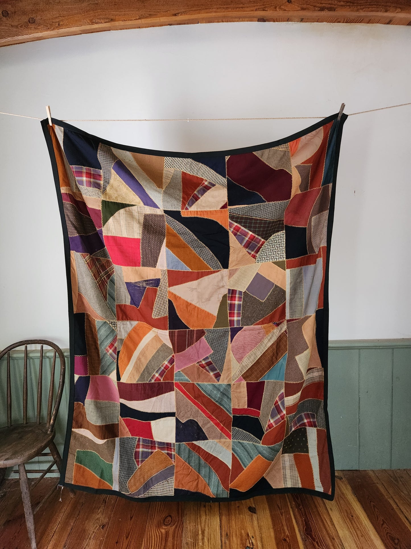 Antique Crazy Quilt c1900