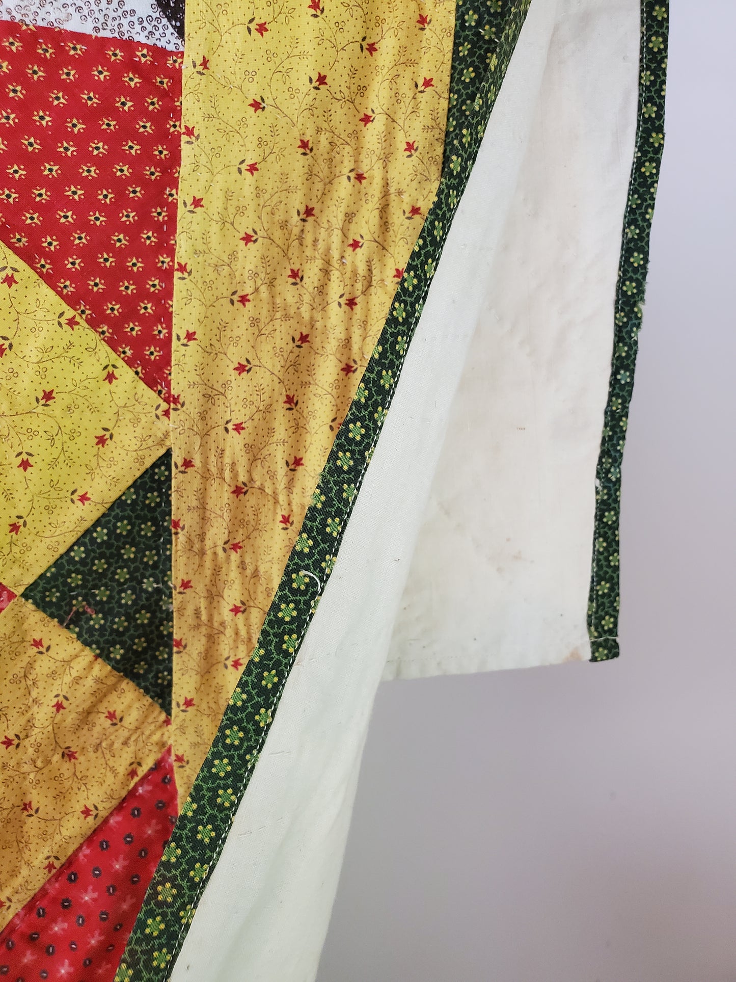 Square in a Square Antique Quilt