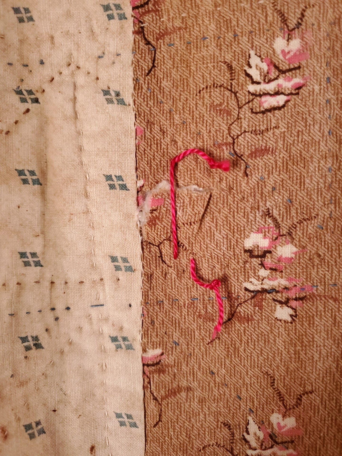 19th Century Flying Geese Quilt