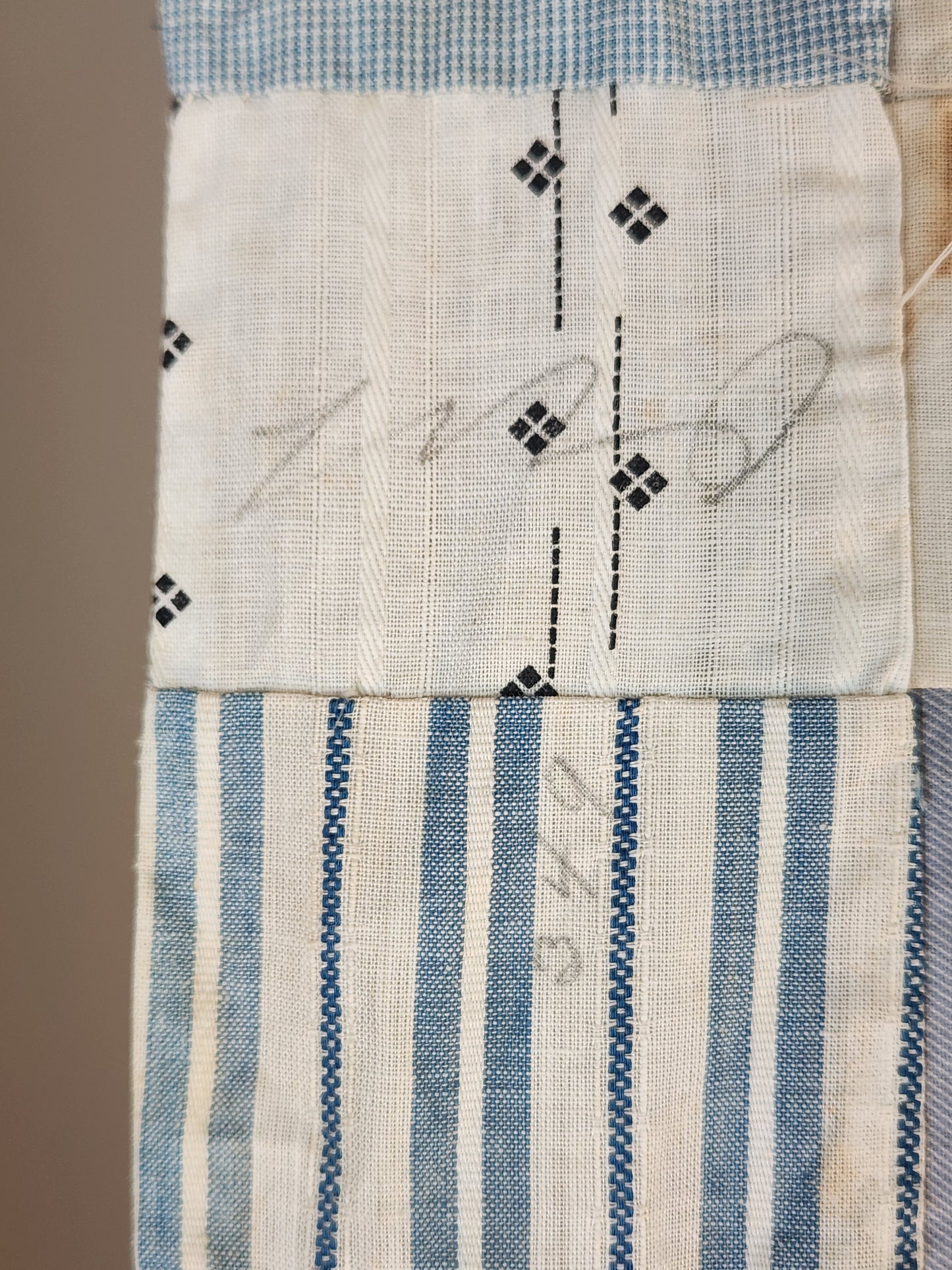 Salesman’s Samples Quilt Top