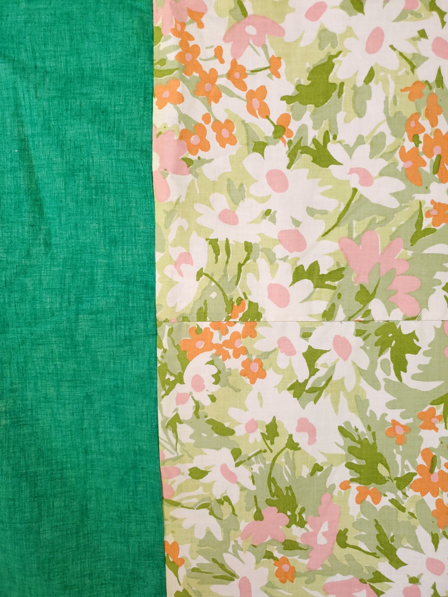 Granny Sheet Quilt Top