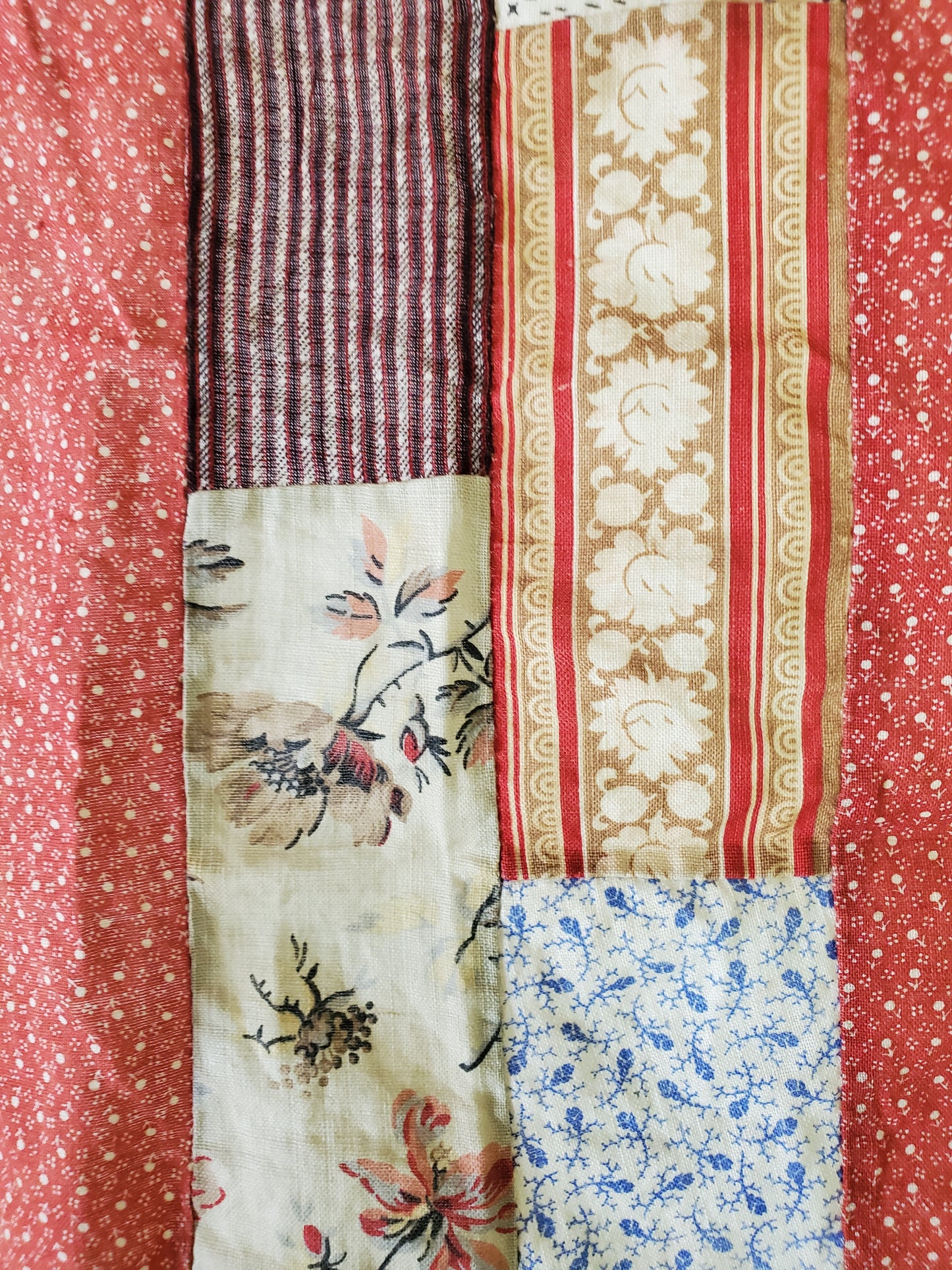 19th Century Quilt Top Fragment