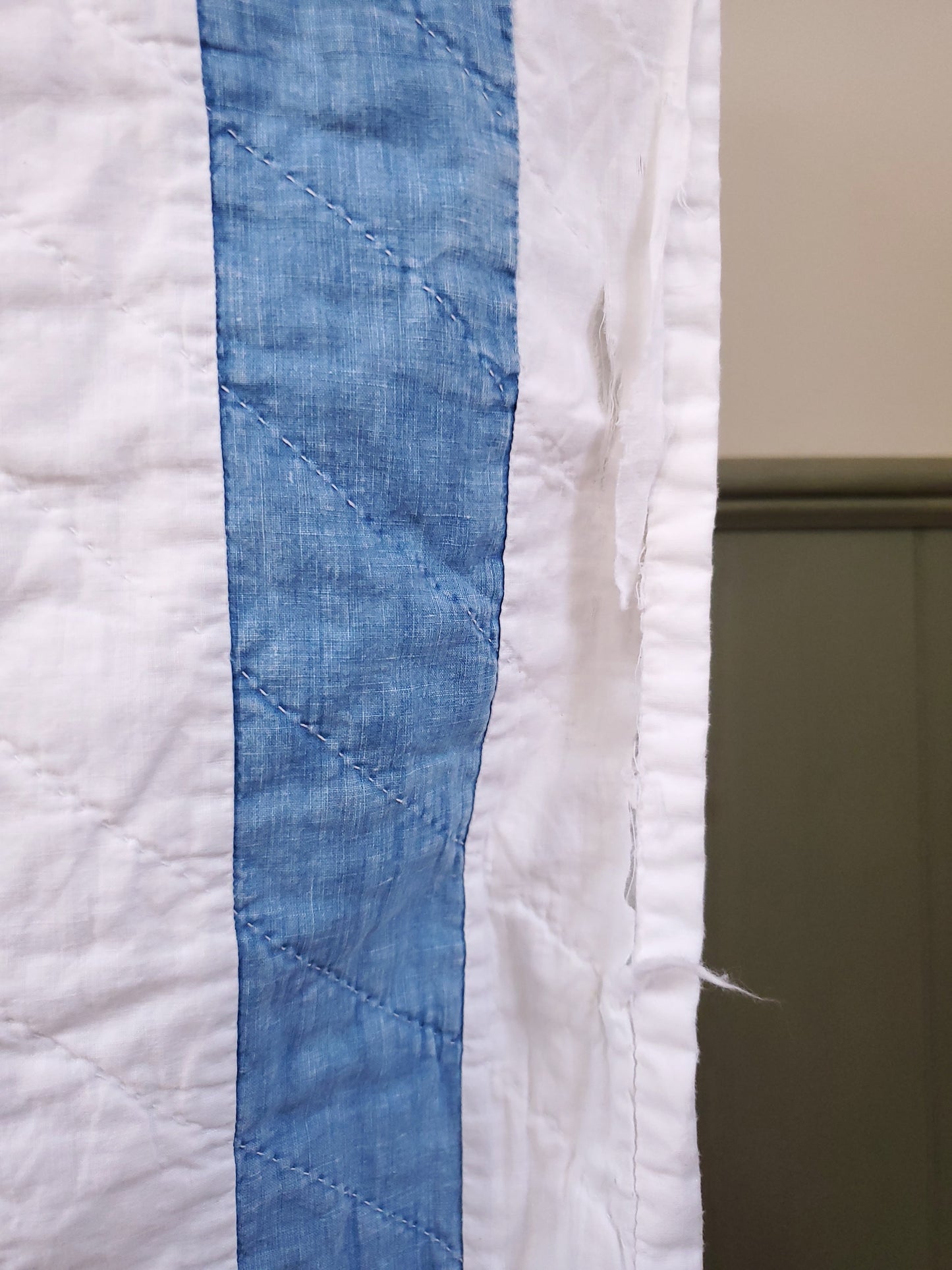 Blue & White Antique Quilt