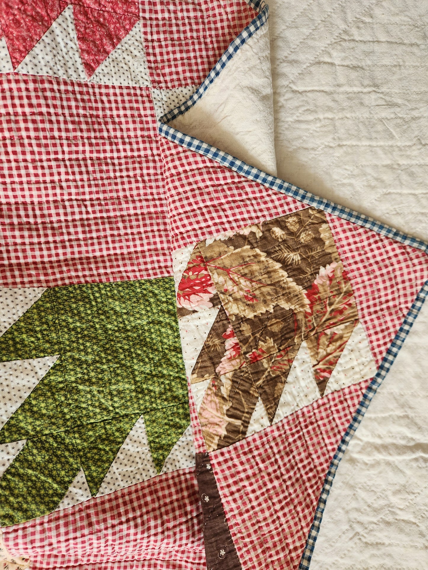 Antique Patchwork Quilt c1870