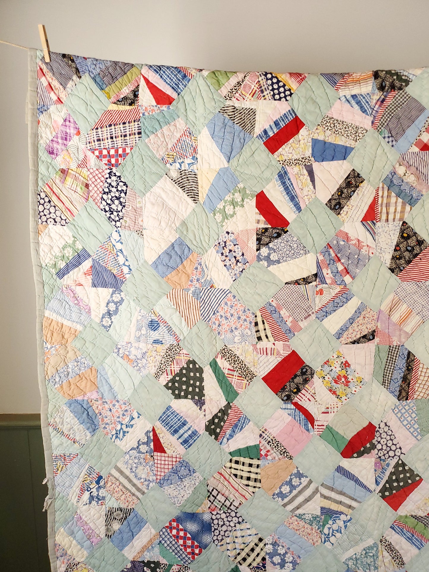 Vintage Patchwork Quilt c1930