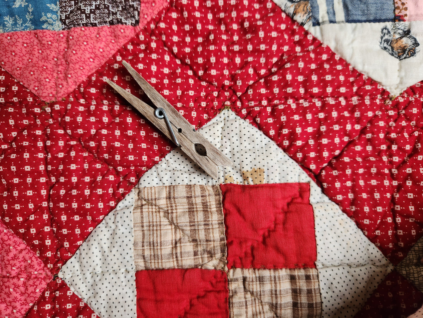 Stunning Patchwork Quilt c1890