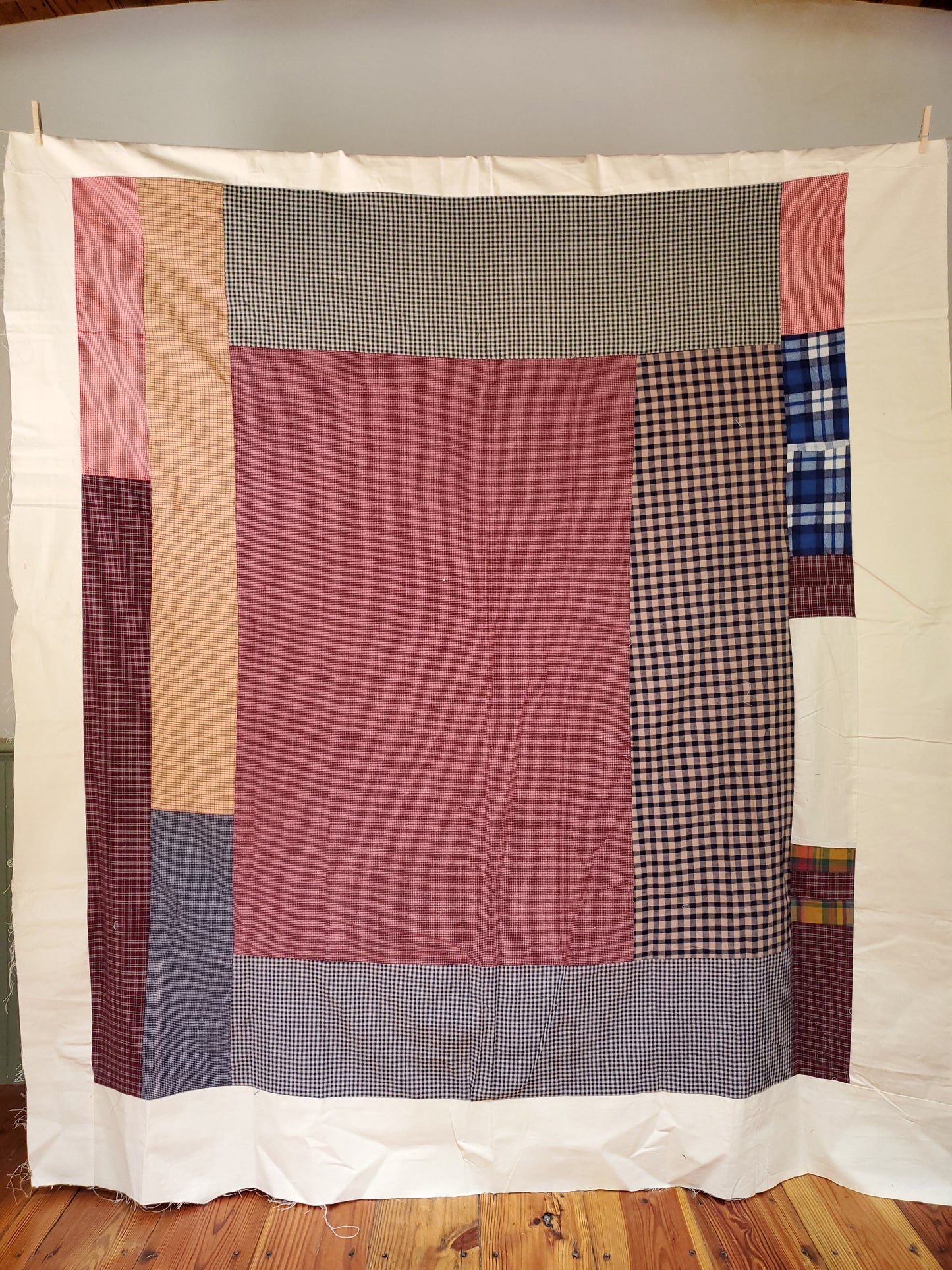 Plaids Quilt Top