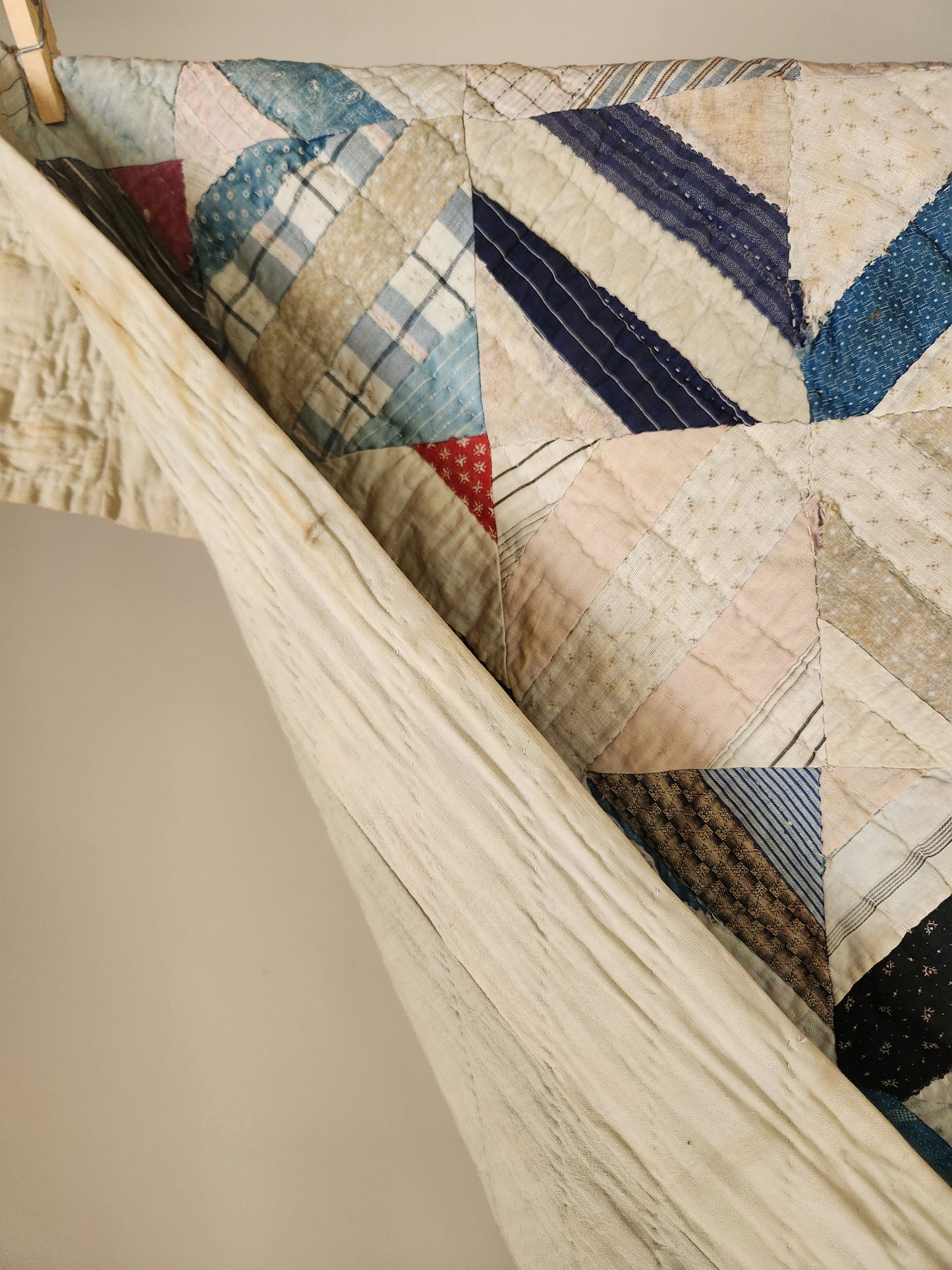 Antique String Quilt c1900