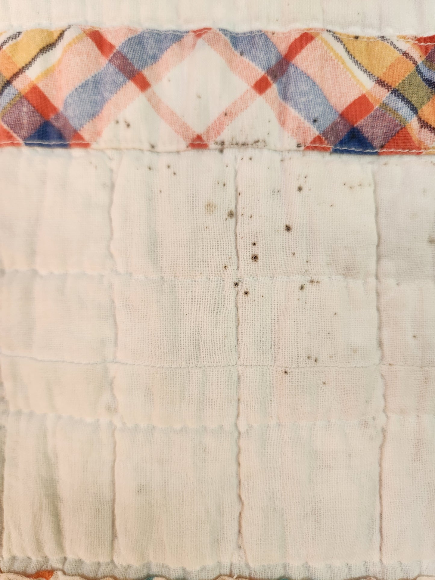 Vintage Feed Sack Scottie Quilt c1930