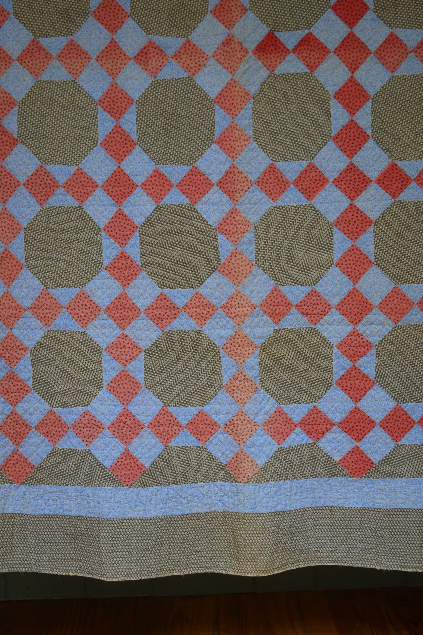 Antique Patchwork Quilt ca 1890