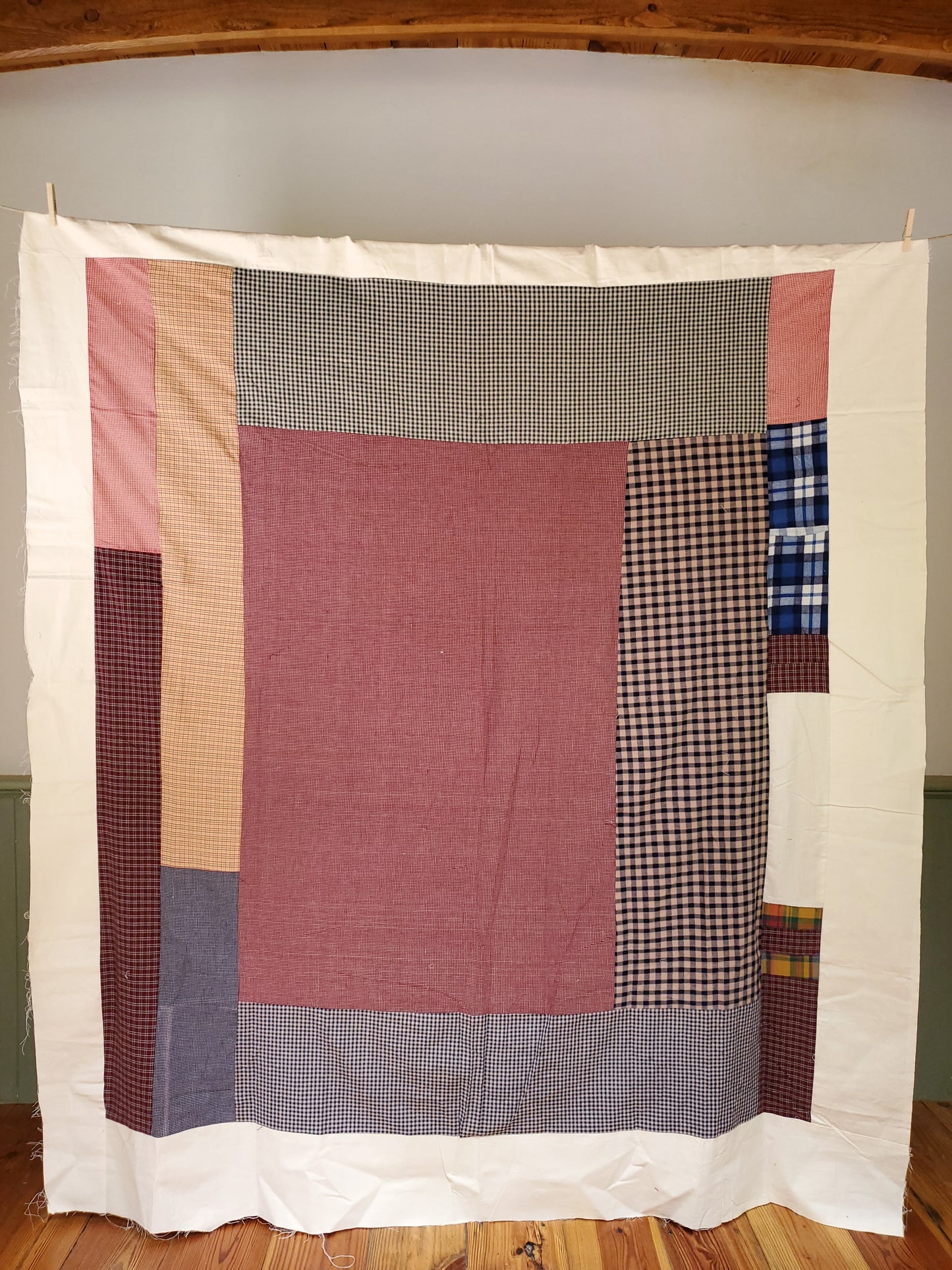 Plaids Quilt Top