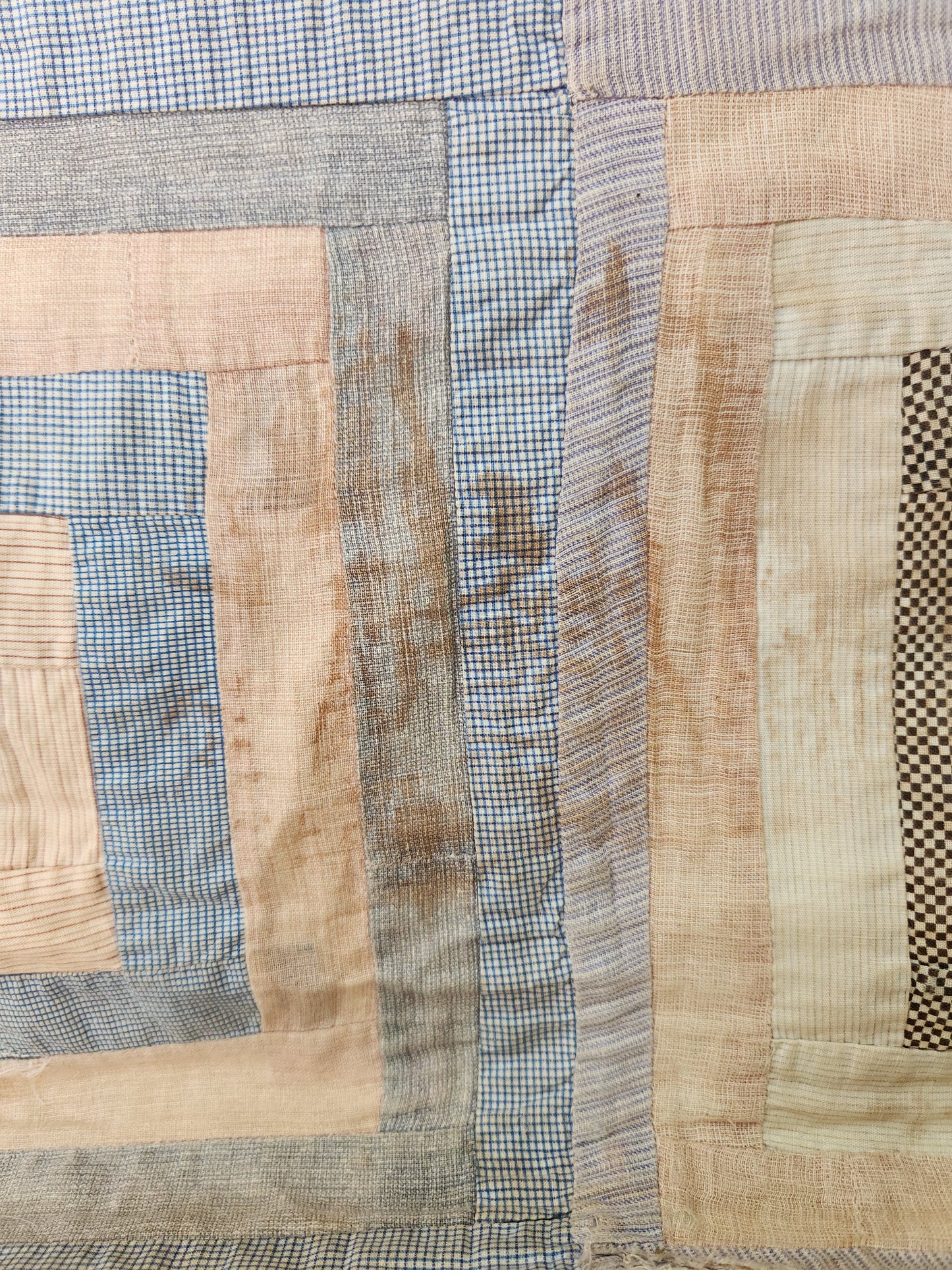 Antique Log Cabin Quilt