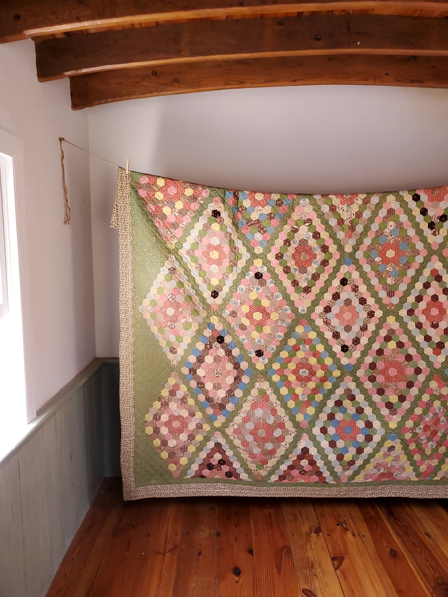 Hexagon Flower Quilt