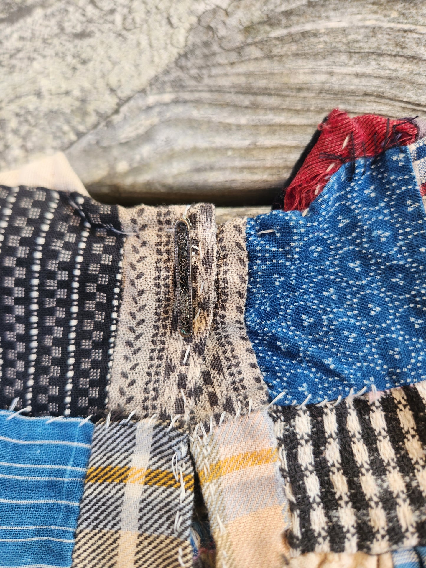 Antique Patchwork Doll Dress