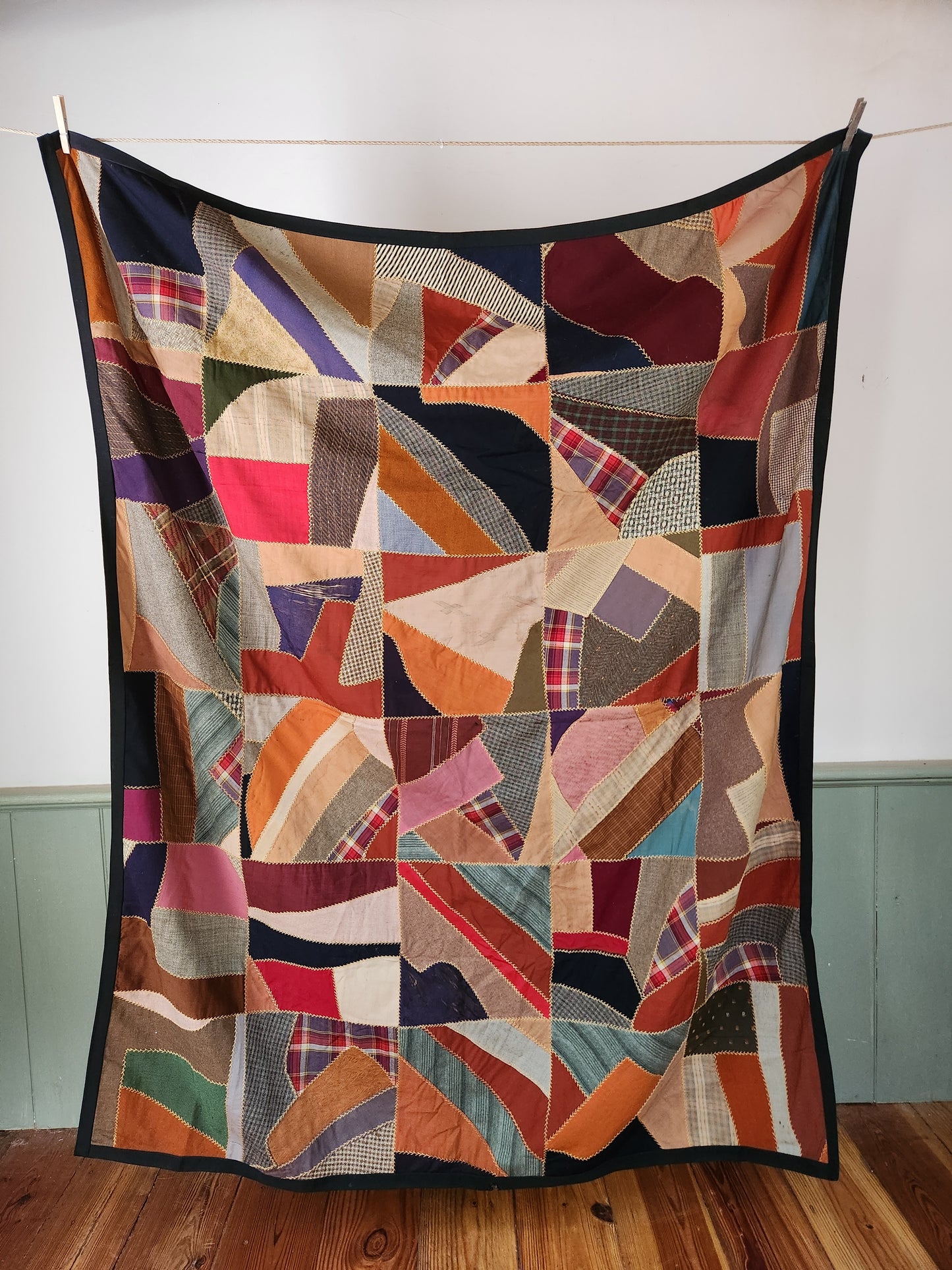 Antique Crazy Quilt c1900