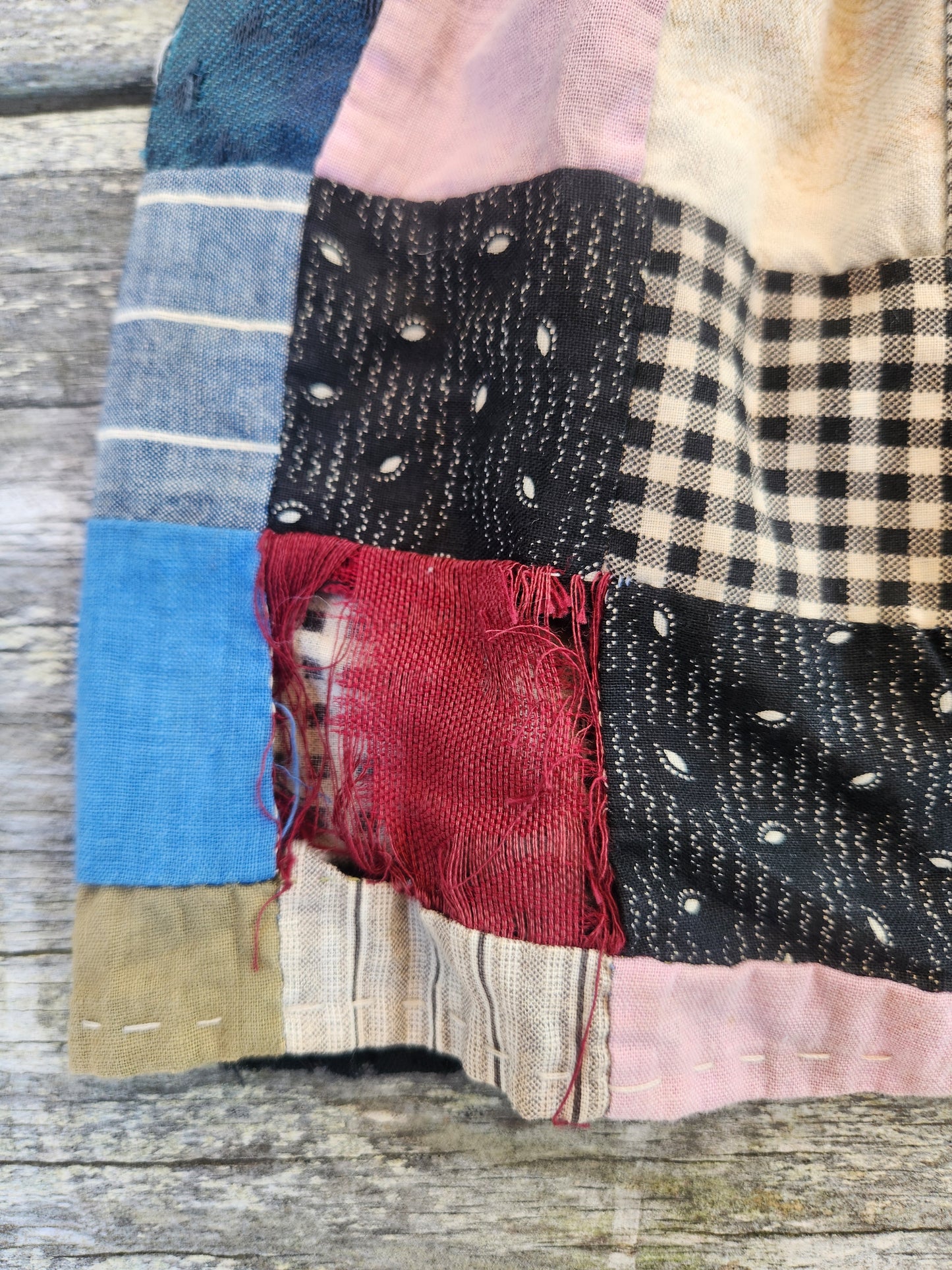 Antique Patchwork Doll Dress