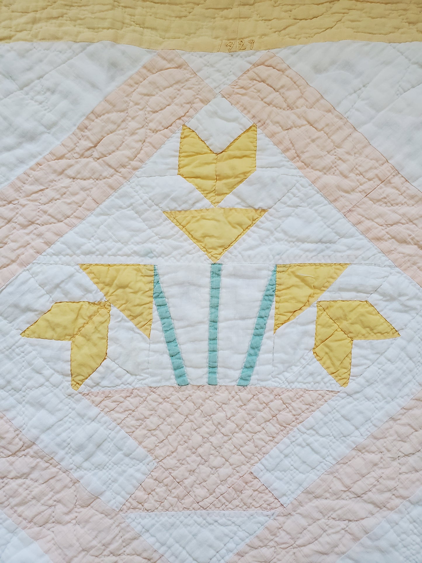Vintage Lily Quilt 1929