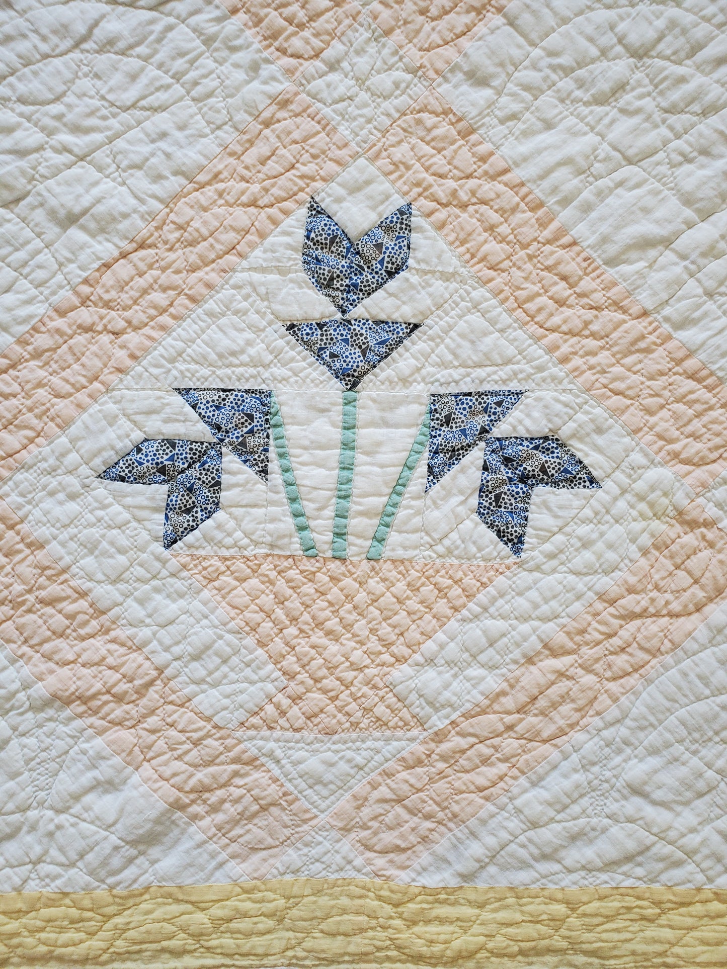 Vintage Lily Quilt 1929