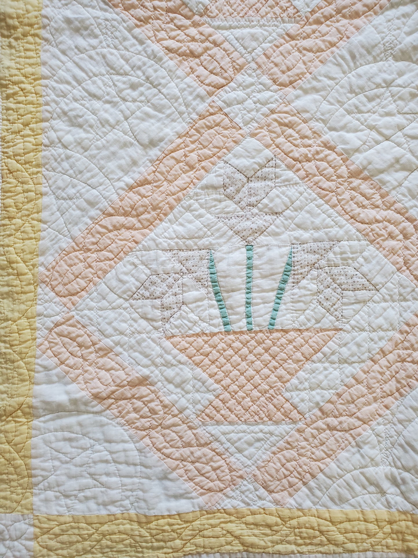 Vintage Lily Quilt 1929