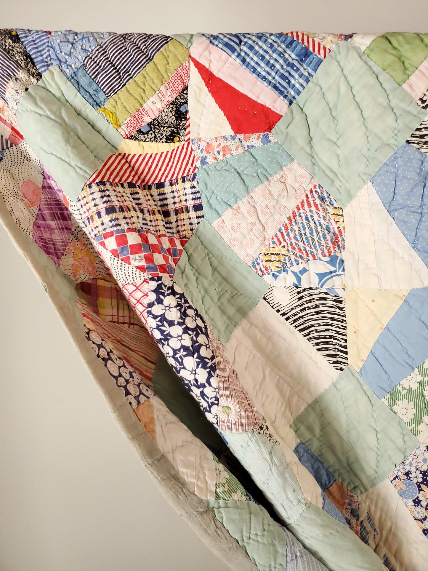Vintage Patchwork Quilt c1930