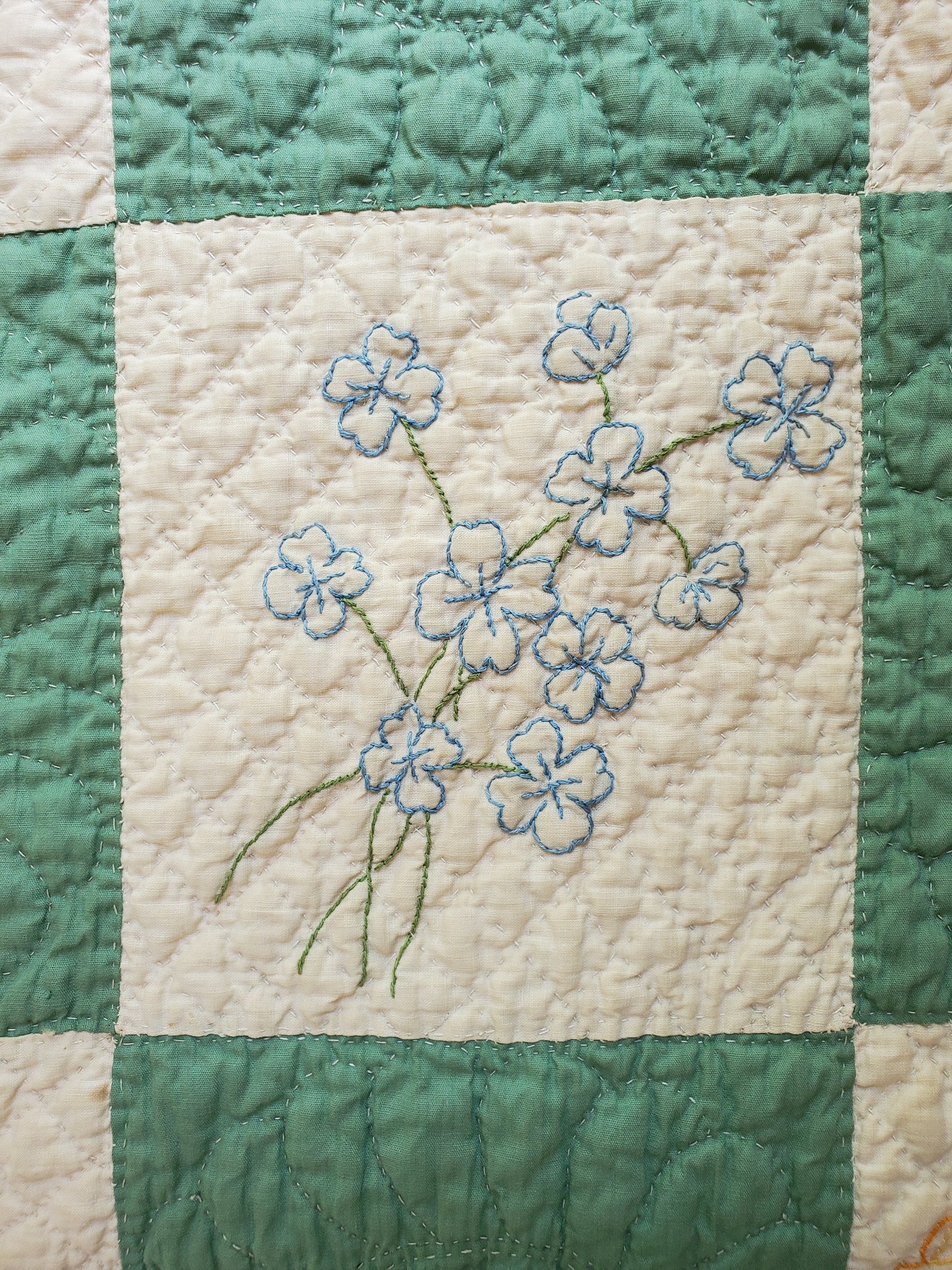 Ruby McKim Flower Garden Quilt, c1930