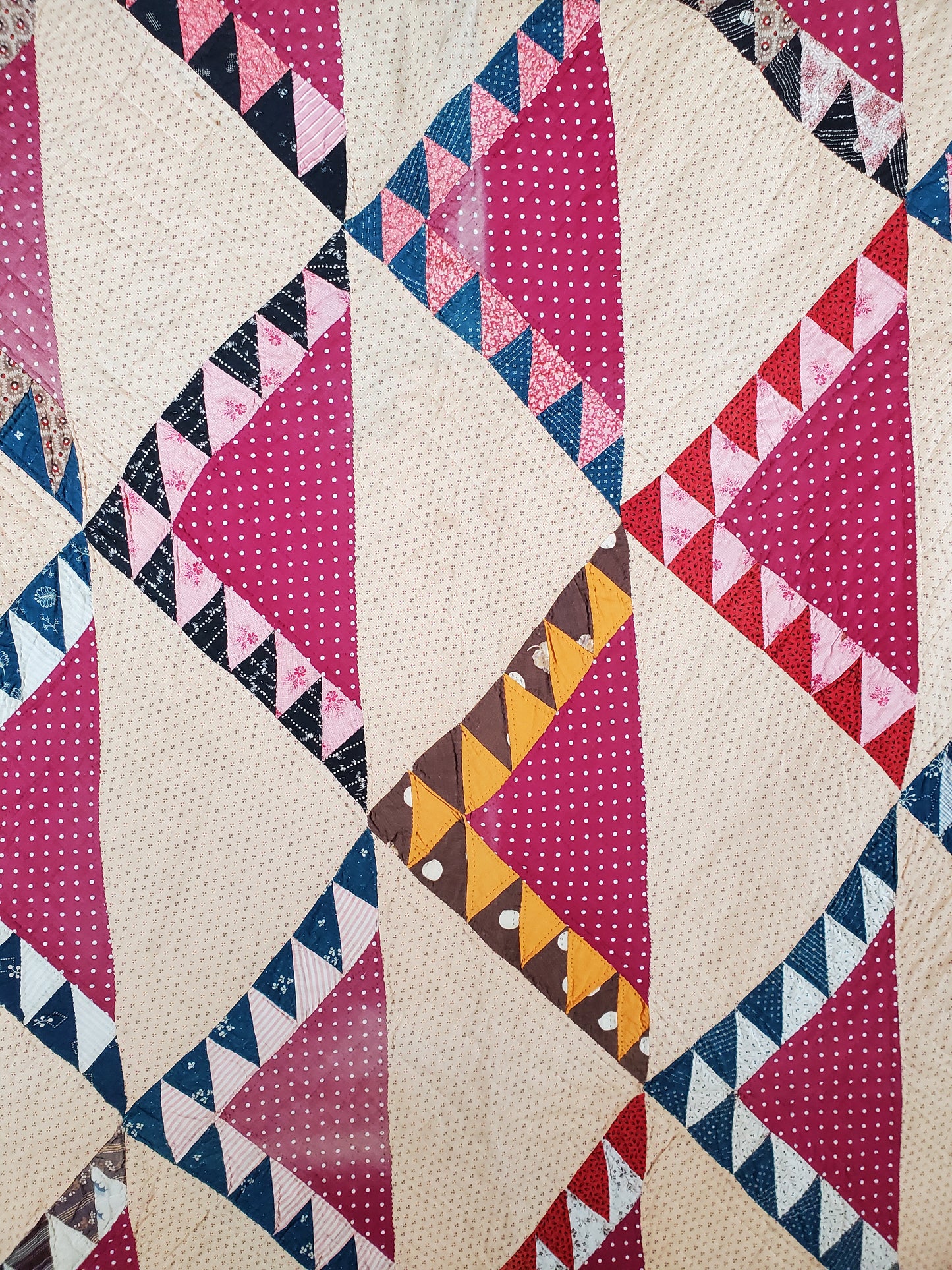 Calico Antique Quilt
