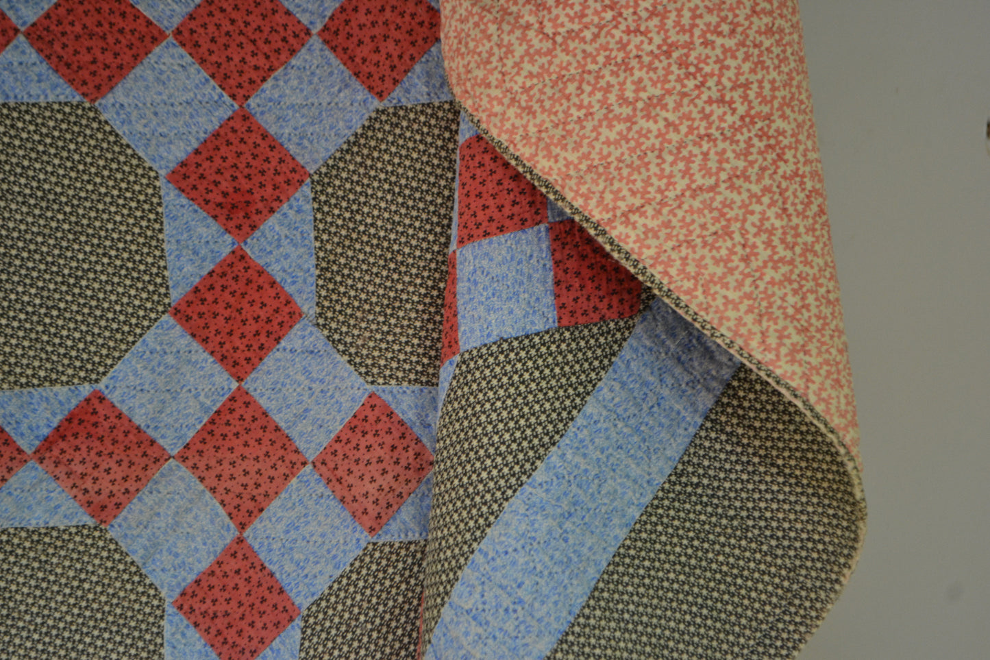 Antique Patchwork Quilt ca 1890