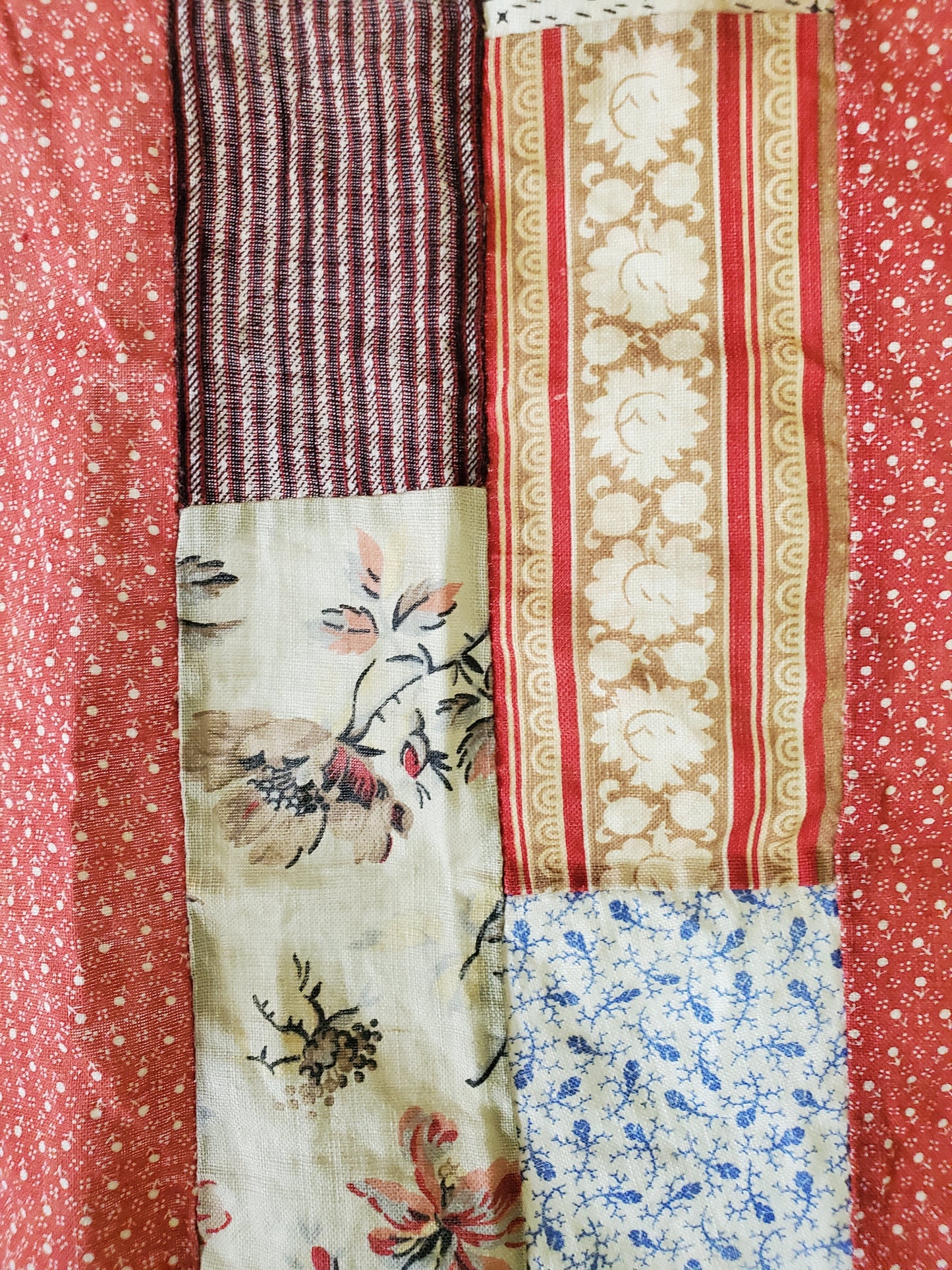 19th Century Quilt Top Fragment
