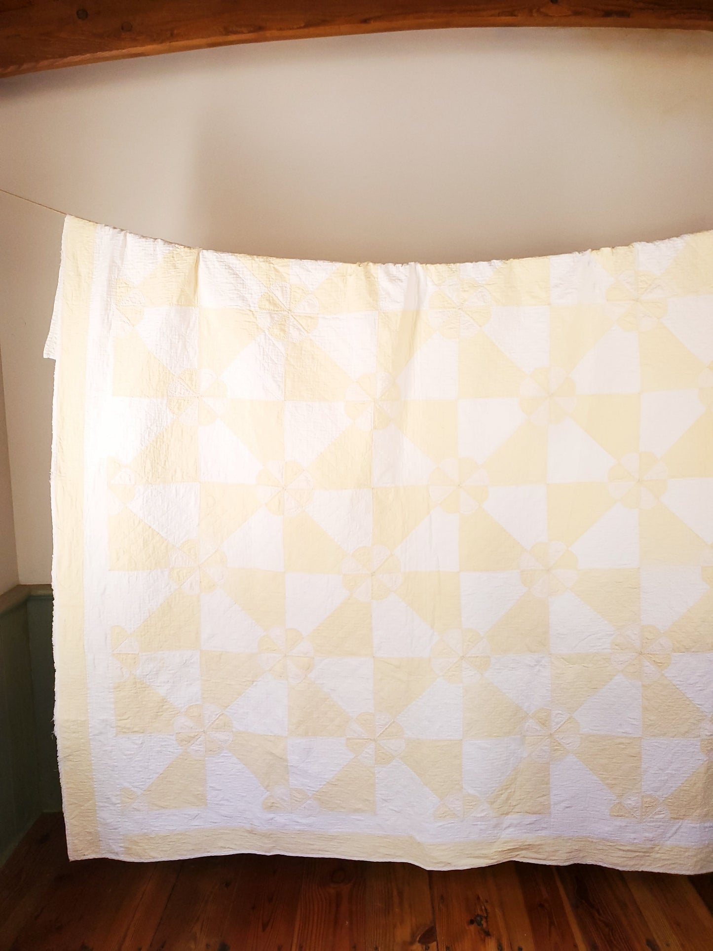 Hearts & Gizzards Vintage Quilt c1930
